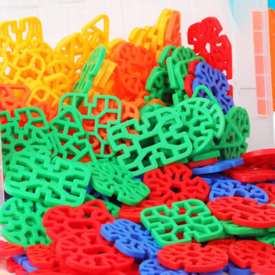 Interlocking Blocks Game for Kids (72 Pcs)