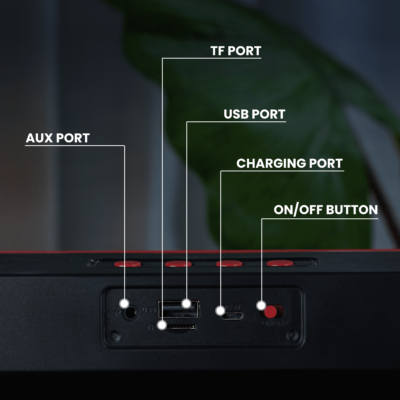 Portable Bluetooth Soundbar 2200mAh Battery - Image 4