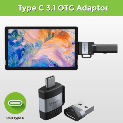 Ultraprolink C-Adapt Duo USB Type C USB-A Male-Female OTG Adapters - Image 2