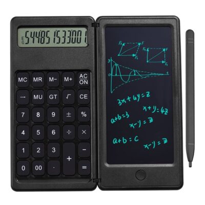 Foldable Digital Drawing Pad Calculator with Stylus - Image 2