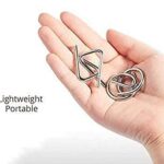 Brain Teaser Metal Puzzles (6 Pieces) - Image 4