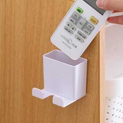 Wall-Mounted Mobile Phone Charging Stand with Hook - Image 3