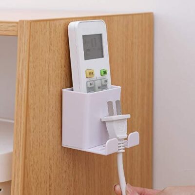 Wall-Mounted Mobile Phone Charging Stand with Hook - Image 4