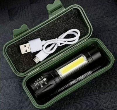 Mini USB Rechargeable Torch Light - Image 8