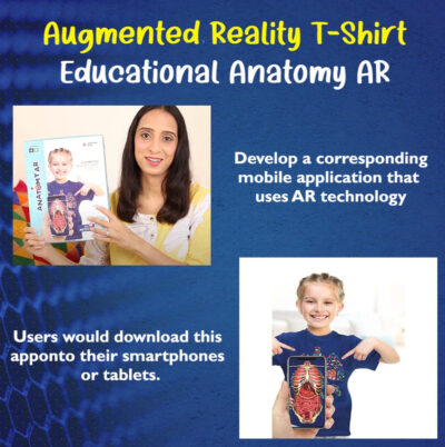 Educational Anatomy AR 4D - Virtual T-Shirt - Image 2