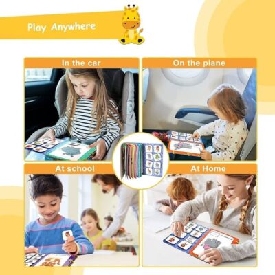 Quiet Interactive Book (Develop Learning Skills for Children) (Pack of 3) - Image 5