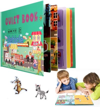 Quiet Interactive Book (Develop Learning Skills for Children) (Pack of 3)