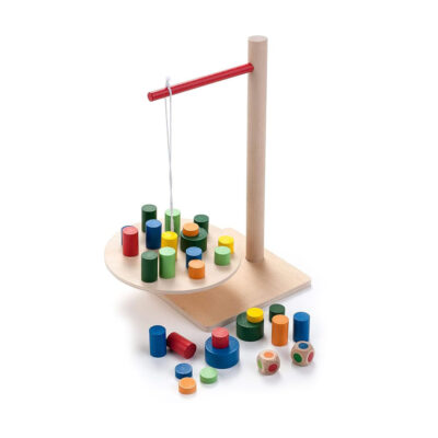 Wooden Balance Toy (Building Blocks Table) - Image 8