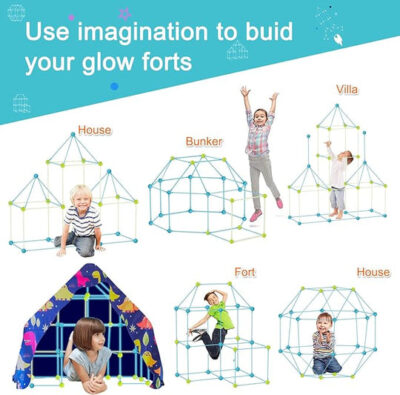 Kids Fort Building Kit - Ultimate Indoor/Outdoor Theme Game - Image 7