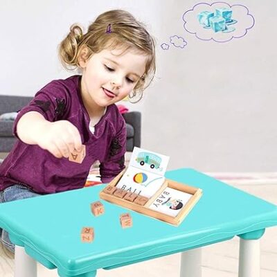 Wooden Spelling Game (Educational Puzzle Toy) - Image 7