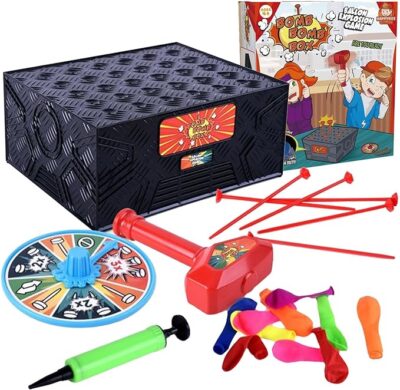 Blast Box Balloon Game (Prank Balloon Box For Family & Party Game)