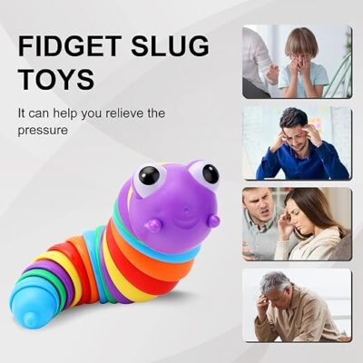 Flexible Finger Slug Toy (Perfect For Stress Relief) - Image 11