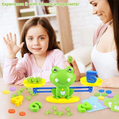 Frog Balance Counting Toys - Fun Interactive Children's Game - Image 6