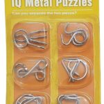 Brain Teaser Metal Puzzles (6 Pieces) - Image 8