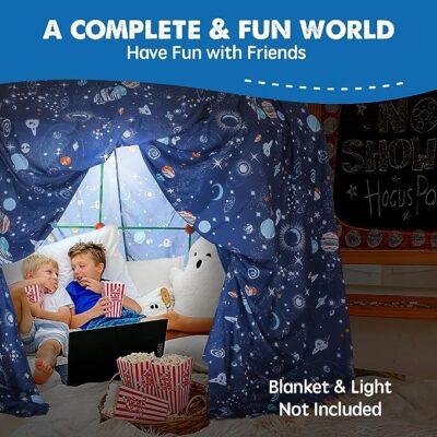 Kids Fort Building Kit - Ultimate Indoor/Outdoor Theme Game - Image 11