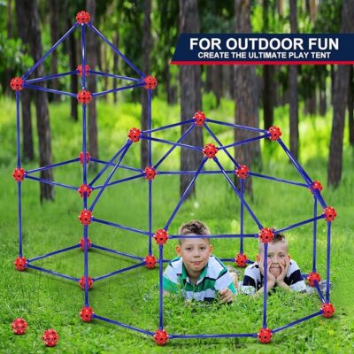 Kids Fort Building Kit - Ultimate Indoor/Outdoor Theme Game - Image 15