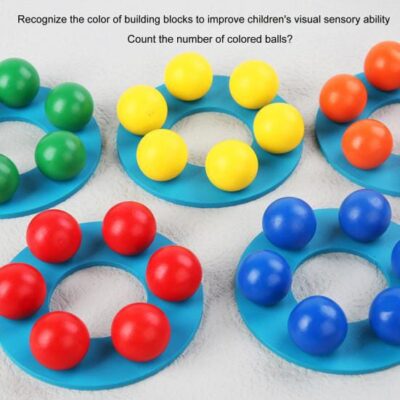 Plastic Balancing Ball Tower Game - Image 4