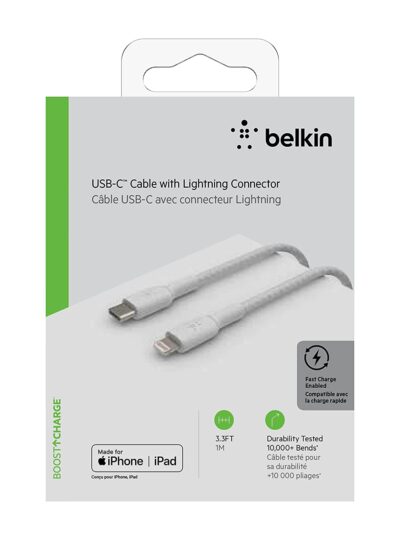 Belkin Apple Certified Lightning to Type C Cable 1M - Image 11