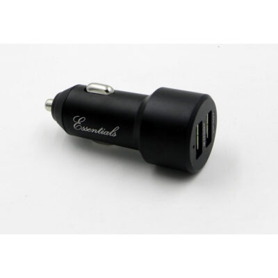 Essentials Listo Dual USB Port USB Car Charger - Image 2