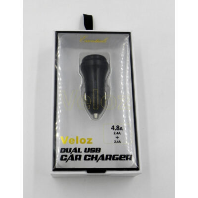 Essentials Veloz Dual USB Port USB Car Charger