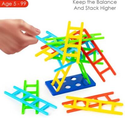 Ladders Balancing Game (18 Pcs Toys Set) - Image 9