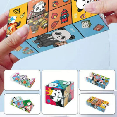 Magic Cube For Kids - 3D Panda Cube - Image 10