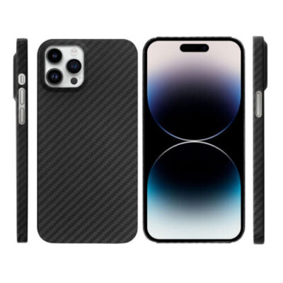 Essentials Carbon Fiber Case For iPhone 14 Pro Max - Image 6